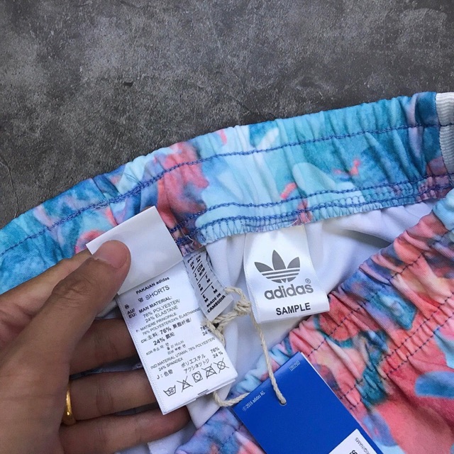( còn L )Quần Das Short Camo Pastel Ngắn Hoạ tiết