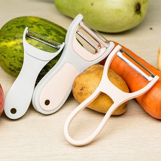 Dụng cụ dao gọt 2 trong 1 có thể tháo lắp có móc treo thông minh