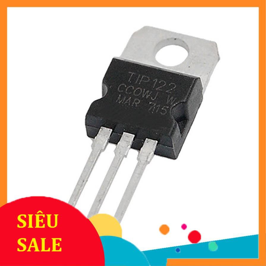 Sản phẩm TIP122 TO-220 NPN 100V/5A/65W Darlington Transistor