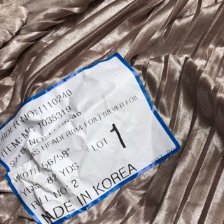 Vải korea 100 k /3 m