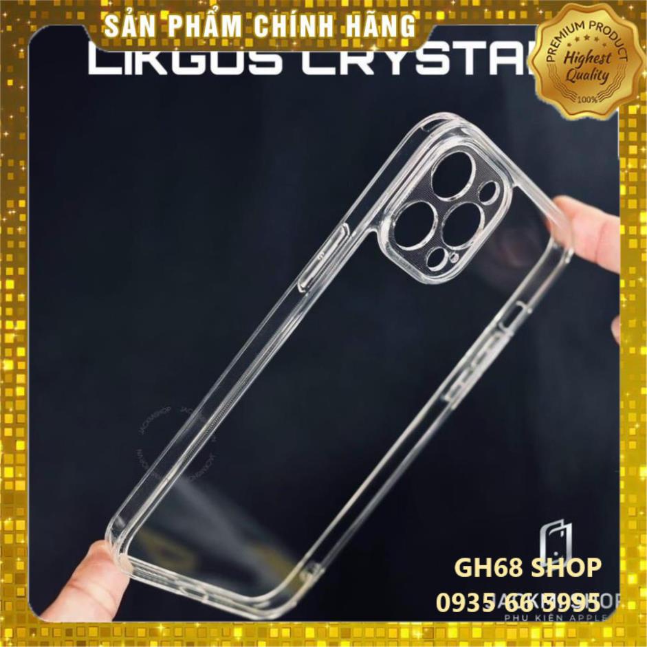 Ốp Likgus Bất Tử Bảo Vệ Camera iPhone 15 / 14 / 13 / 12 / 11 / X - Hàng Chính hãng