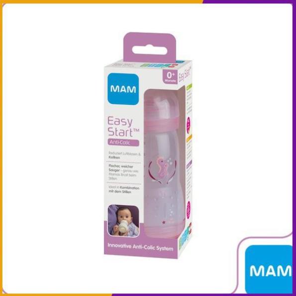 Bình sữa chống đầy hơi Mam Đức 160ml & 260ml & 320ml