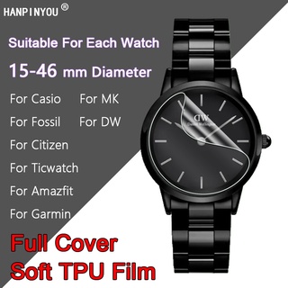 Set 3 Kính Cường Lực Bảo Vệ Màn Hình Cho Đồng Hồ Thông Minh Iwatch 15-46mm