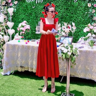 Đầm maxi cánh tiên