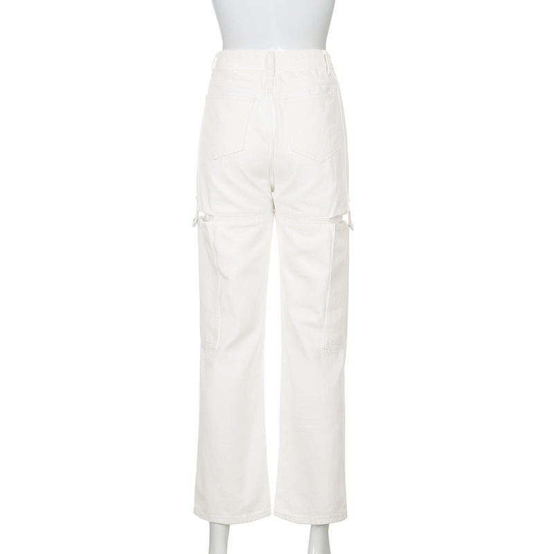 DUNEA Quần dài lưng cao có túi thời trang dành cho nữ | BigBuy360 - bigbuy360.vn