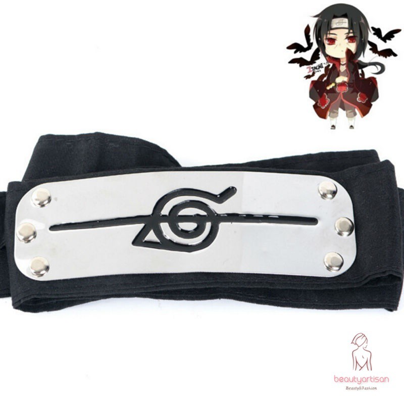 Băng đô đội đầu hình làng Lá cosplay nhân vật trong Naruto