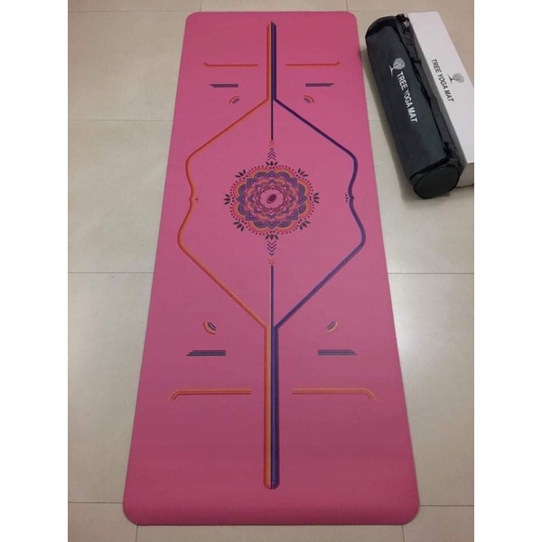 Thảm tập Yoga cao su TREE cầu vồng đinh tuyến 5mm h