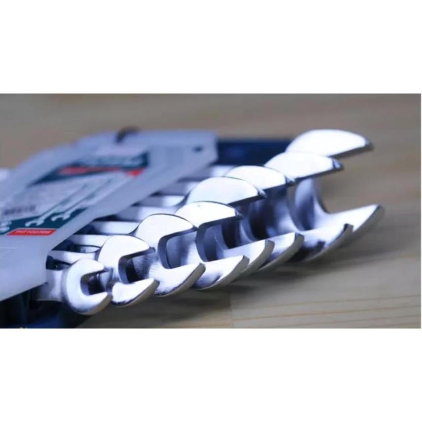 6-22mm Bộ cờ lê 2 đầu miệng 8 chi tiết Total THT102386