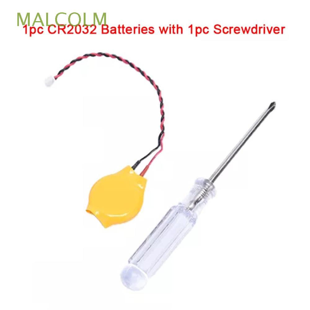 Bộ Pin 2 Pin Cr2032 3v 220mah Cmos 1.25mm Cho Laptop
