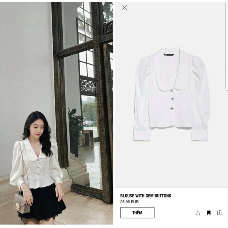 Áo sơ mi zara auth