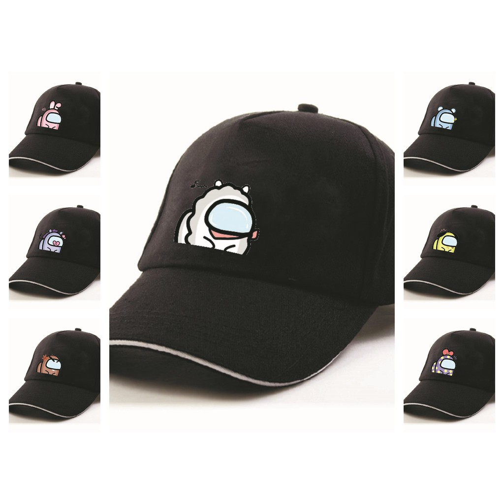 Mũ nón lưỡi trai Among Us bản BTS Chibi