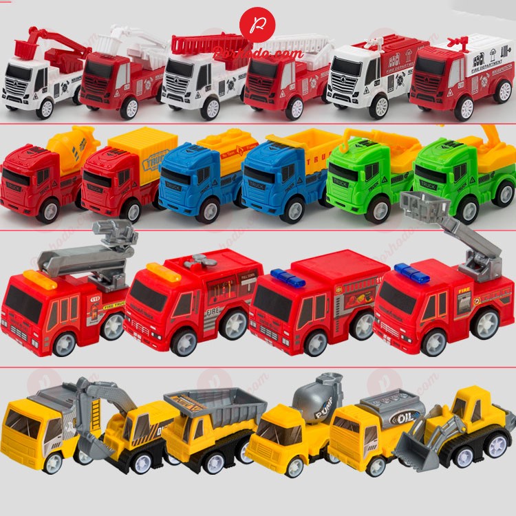 Mô hình ô tô đồ chơi xe cứu hỏa cho bé chất liệu nhựa an toàn, đẹp, sắc sảo KB216107