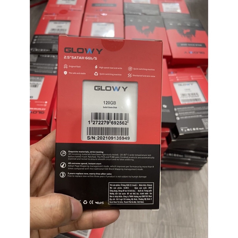 SSD 120 Gb chính hãng giá rẻ