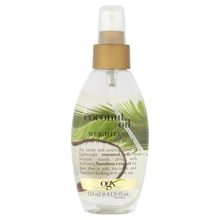 [BEAUTYBOXHN] Xịt dưỡng tóc OGX Nourishing Coconut Oil Weightless Hydrating Oil Mist