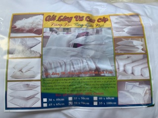 Gối lông vũ 50x70cm