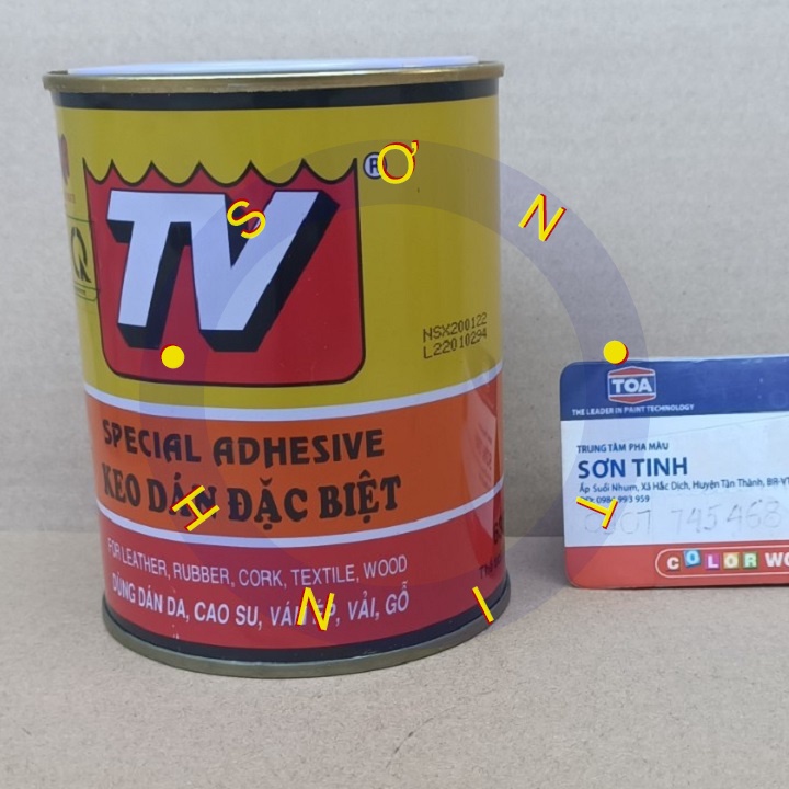 Keo dán đặc biệt TV dán giày, đồ da, đồ gỗ 630ML