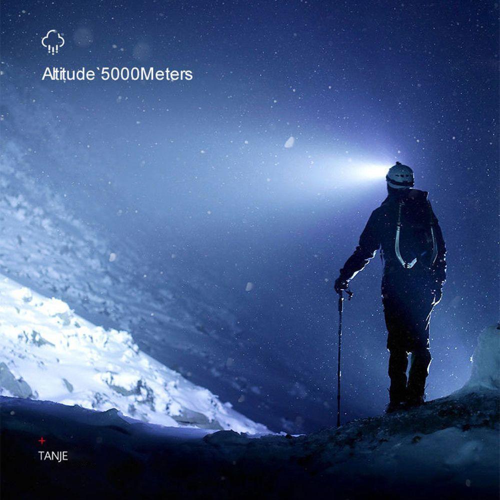 Bernardo Đèn LED Đội Đầu Đa Năng Chất Lượng Cao Kèm Sạc USB Tiện Dụng Mang Theo Câu Cá / Cắm Trại