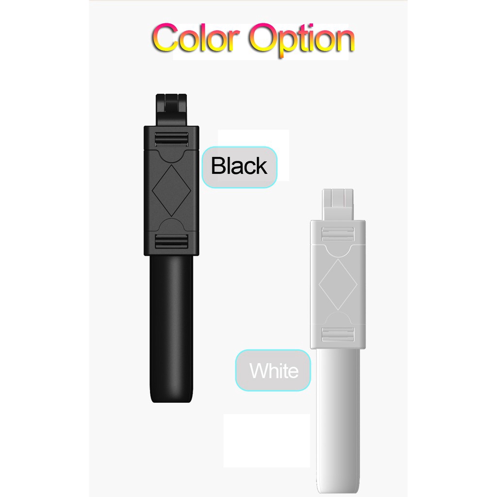 Mini Selfie stick Chân máy Monepad 270 ° không dây Bluetooth với điều khiển từ xa | BigBuy360 - bigbuy360.vn