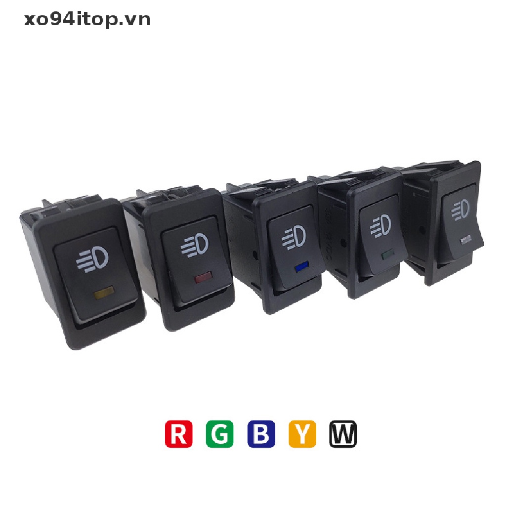 Công Tắc Đèn Led Phá Sương Mù Asw-17D 12V 35A 4Pin Cho Xe Hơi / Xe Máy