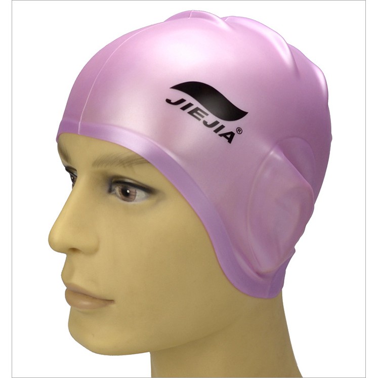 Mũ bơi che tai JIEJIA - Mũ bơi cho người lớn và trẻ em