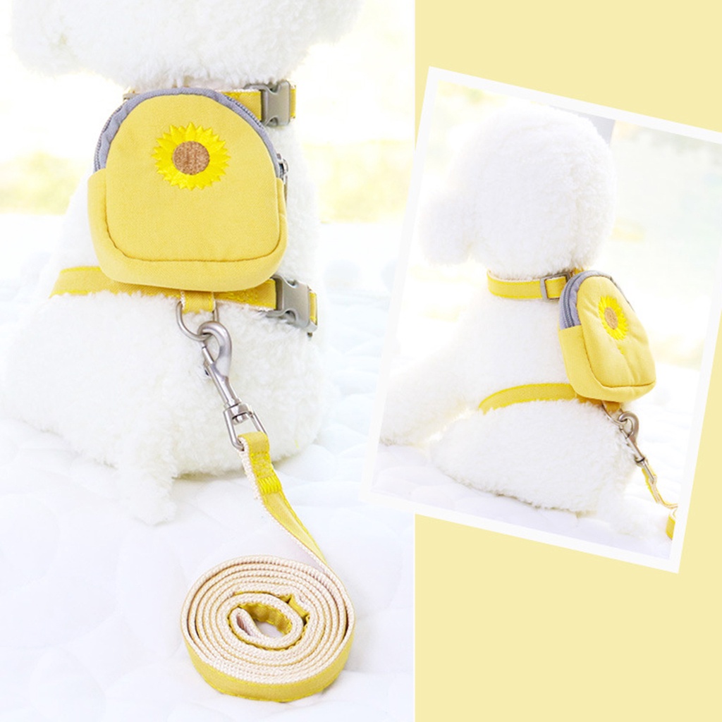 Balo Thêu Hoa Hướng Dương Cho Thú Cưng