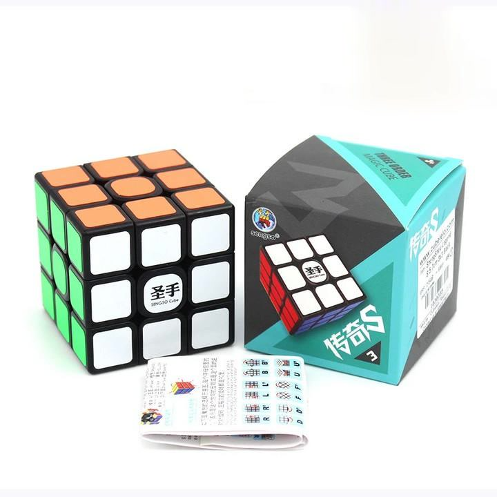 [Loại tốt] Rubik 3x3 ShengShou Legend S Khối Lập Phương Đồ Chơi Rubic 3 Tầng Hộp Xanh