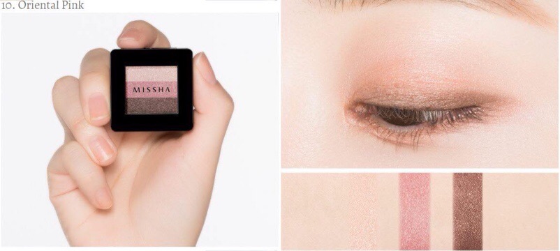 Phấn Mắt 3 Màu Đẹp Hoàn Hảo Missha The Style Triple Perfect Shadow