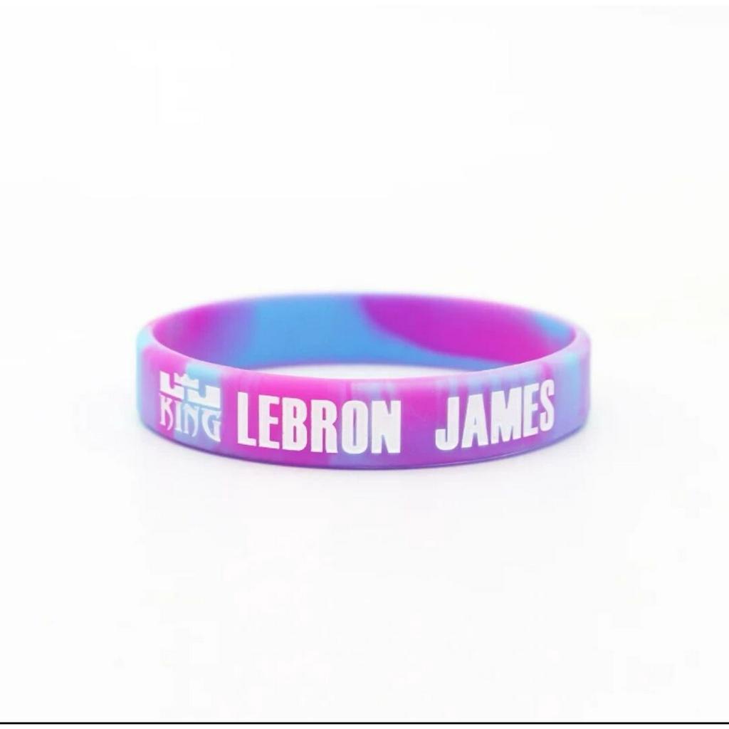 Lebron James Chữ Ký Mới # 6 Vòng Tay Silicon