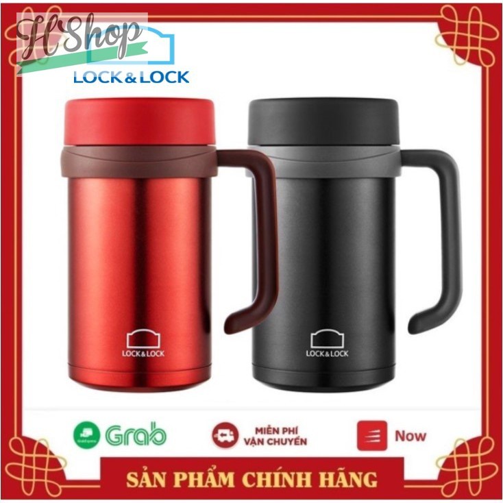 Bình giữ nhiệt Lock&Lock Basic Table Mug 500ml LHC9002 - Hàng chính hãng