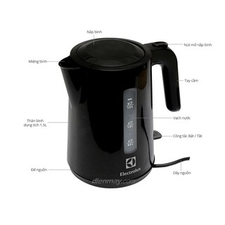 Bình đun siêu tốc Electrolux EEK1303K