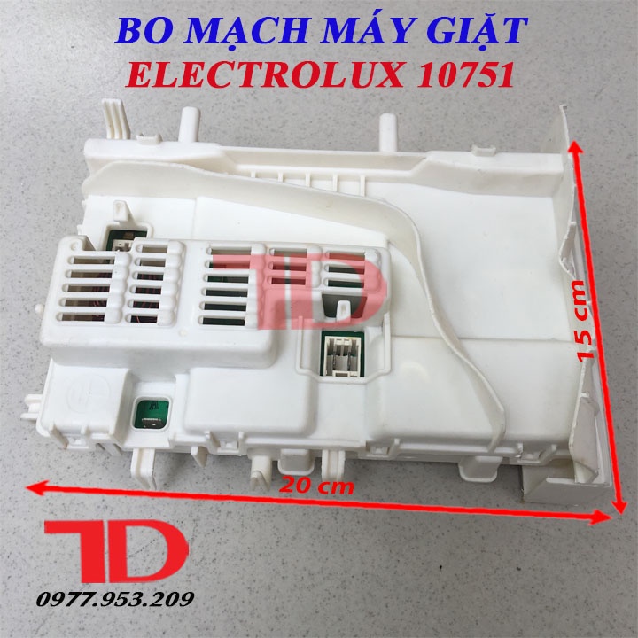 Bo mạch máy giặt ELECTROLUX 10751