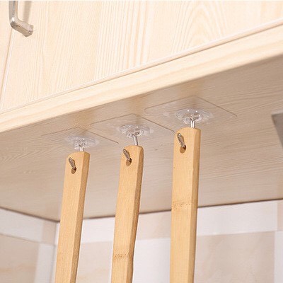 Móc dán tường trong suốt siêu bền - Móc dán chịu lực - DaiSy Decor