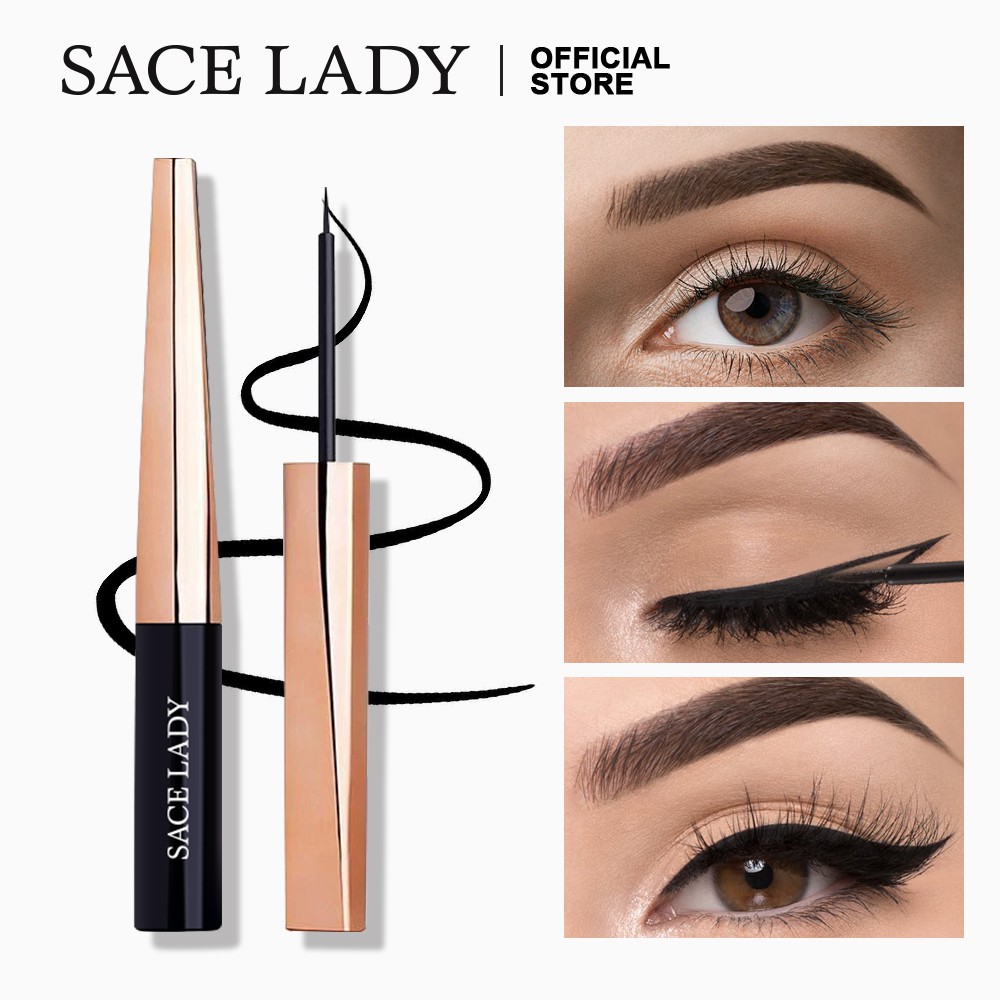 Bộ Mascara + Bút Kẻ Mắt + Bút Kẻ Lông Mày + Dụng Cụ Bấm Mi SACE LADY Chống Thấm Nước Lâu Trôi Hiệu Quả | BigBuy360 - bigbuy360.vn