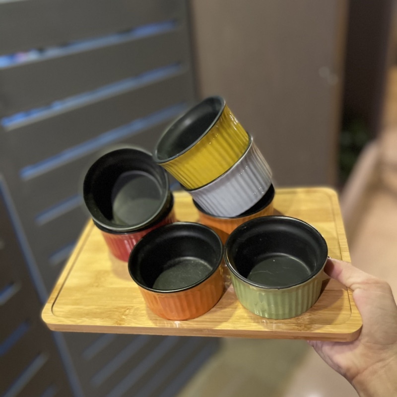 Chén Cupcake Chén Nướng Bánh Plan Lòng Đen - Nhiều Màu Sắc - Bảo Hành Vận Chuyển - Bany Decor