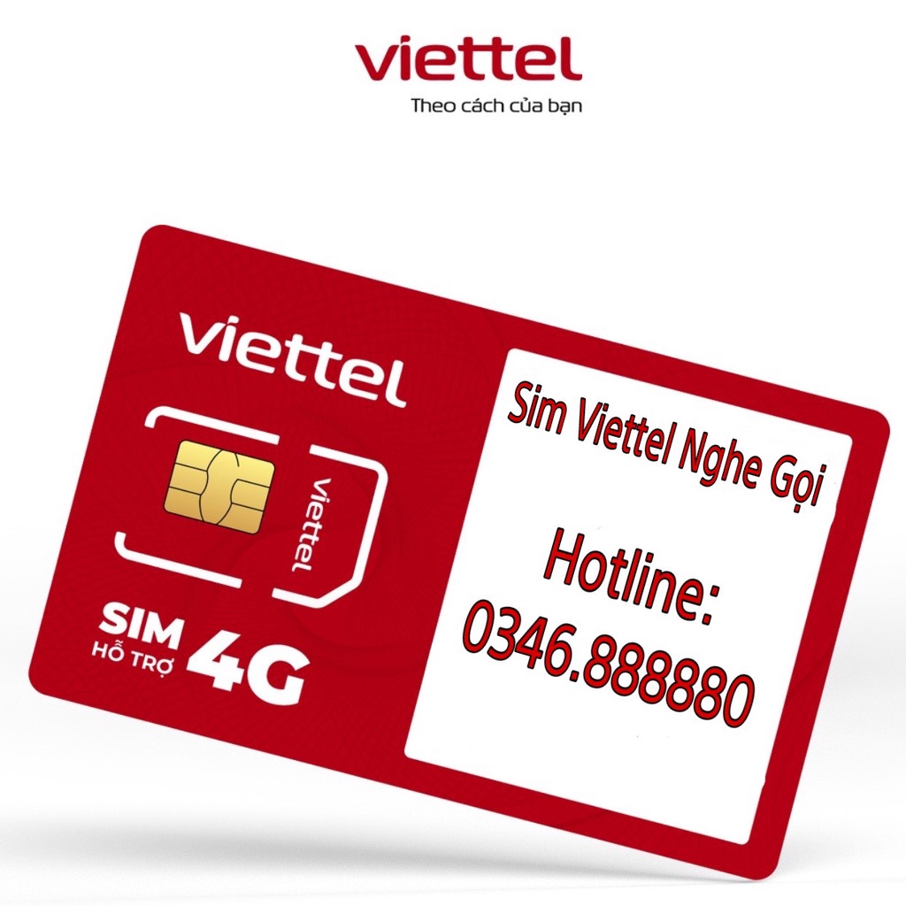 Sim viettel nghe gọi nhắn tin