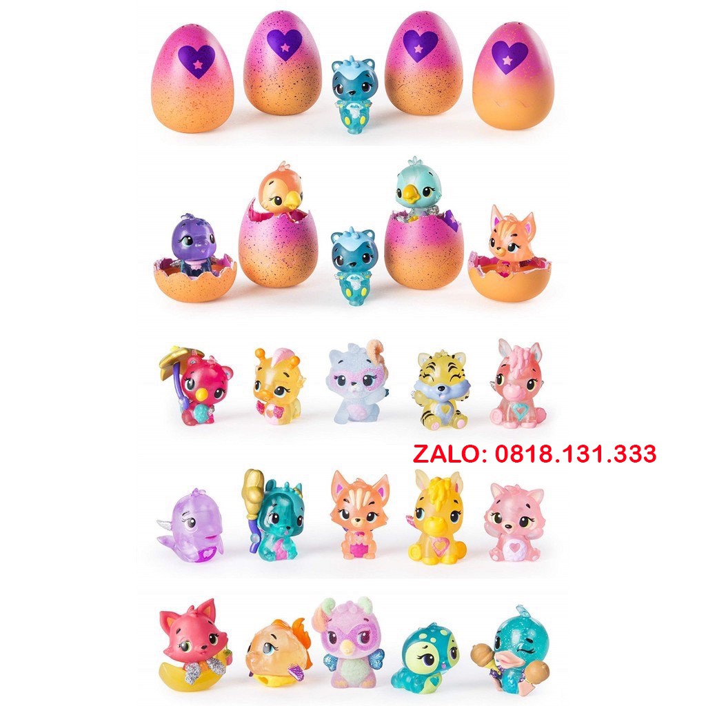 Đồ chơi trứng nở Hatchimals hàng xuất xịn