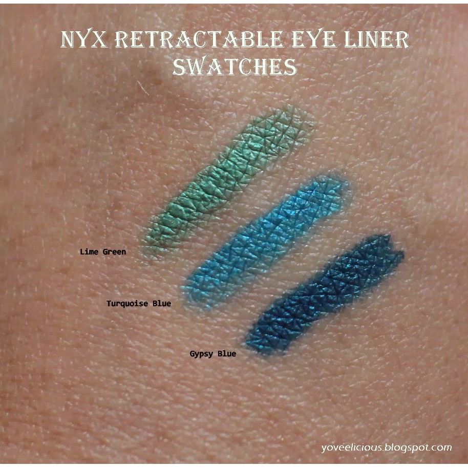 NYX Retractable Eye Liner - Chì Kẻ Mắt Sáp Chống Nước