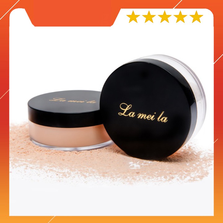 Phấn Phủ Dạng Bột Kiềm Dầu 💕Freeship💕Phấn Phủ Lameila PPL23 , Màu Tự Nhiên, Kiểm Soát Dầu Tối Ưu, Siêu Tiết Kiệm