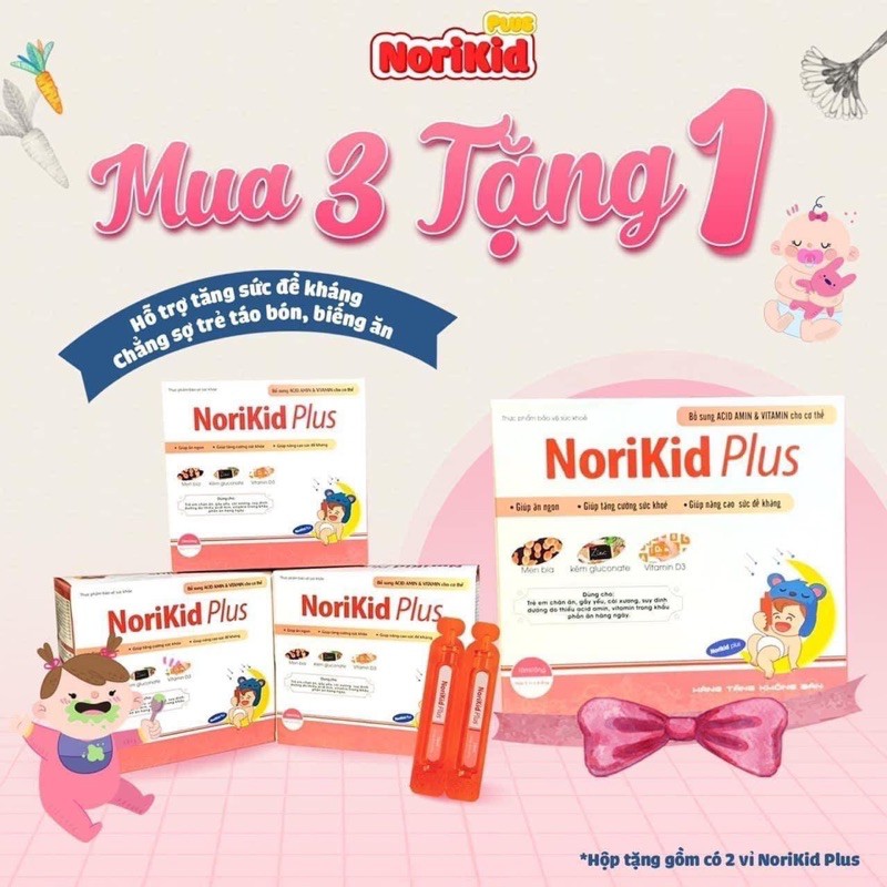 Sirô Norikid Plus Cho Bé Ăn Ngon, Tăng Sức Đề Kháng [Chính Hãng]