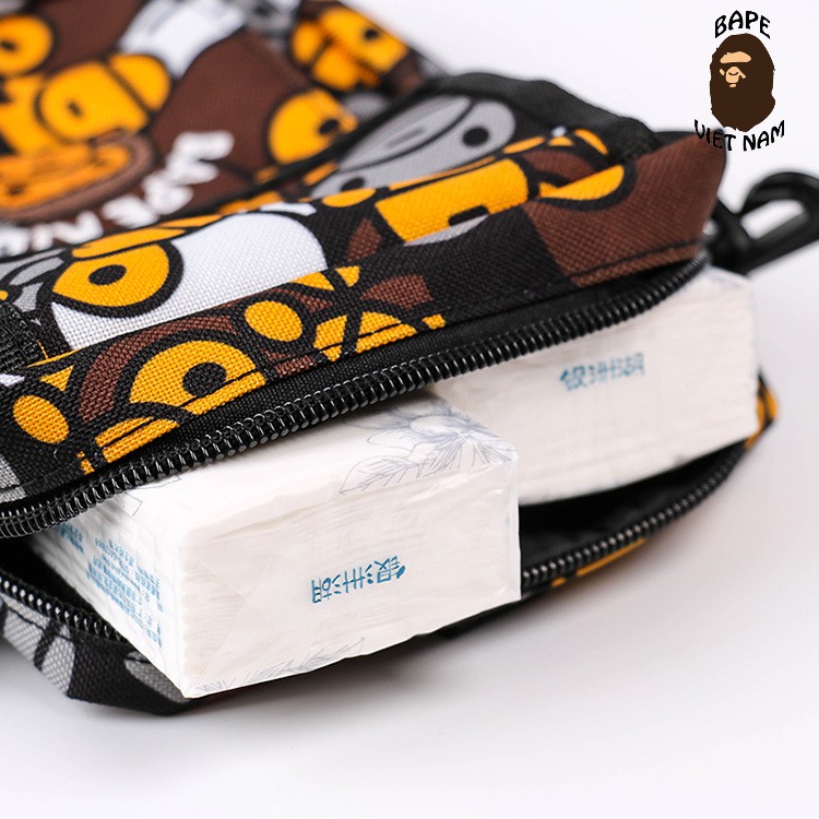 Túi đeo chéo Bape x Baby Milo, Túi Bape Baby Milo hàng Siêu Cấp