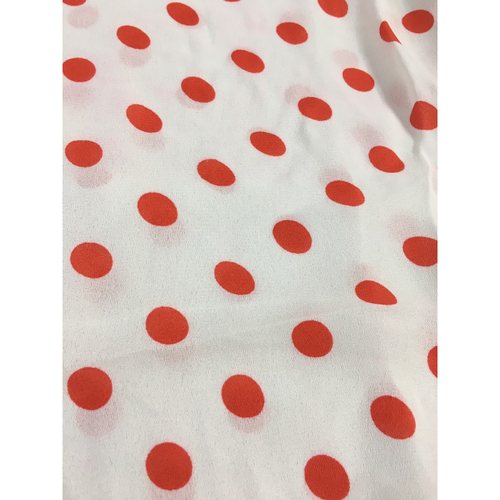 [Sale sốc!!!Xả kho áo dài Tết] Áo dài Tết chấm bi bé gái kèm quần legging