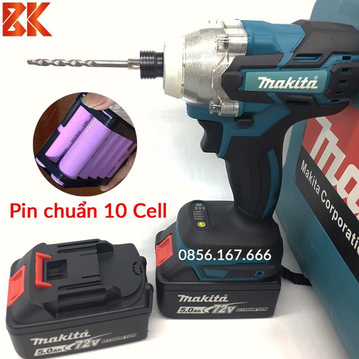 Máy bắt vít chuyên nghiệp Makita 72V - Chuyên vít Không chổi than