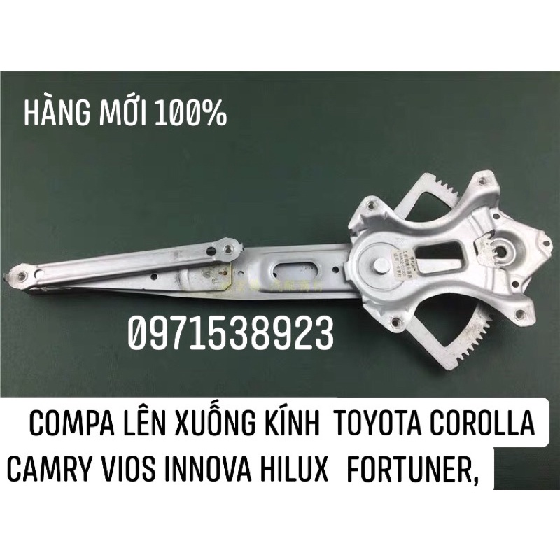 Compa lên xuống kính cửa TOYOTA VIOS INNOVA HILUX FORTUNER CAMRY COROLLA ALTIS