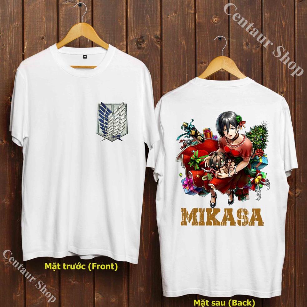 [ƯU ĐÃI] 🎁 Áo Mikasa Ackerman - Áo Attack on Titan - Mikasa Ackerman T-Shirt siêu đẹp - MA-008
