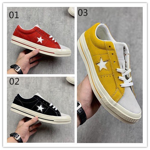 Converse One Star Bộ sưu tập Sunbaken Sunbaken thêm các chi tiết viền xung quanh mô hình ngôi sao biểu tượng Cỡ giày: 35
