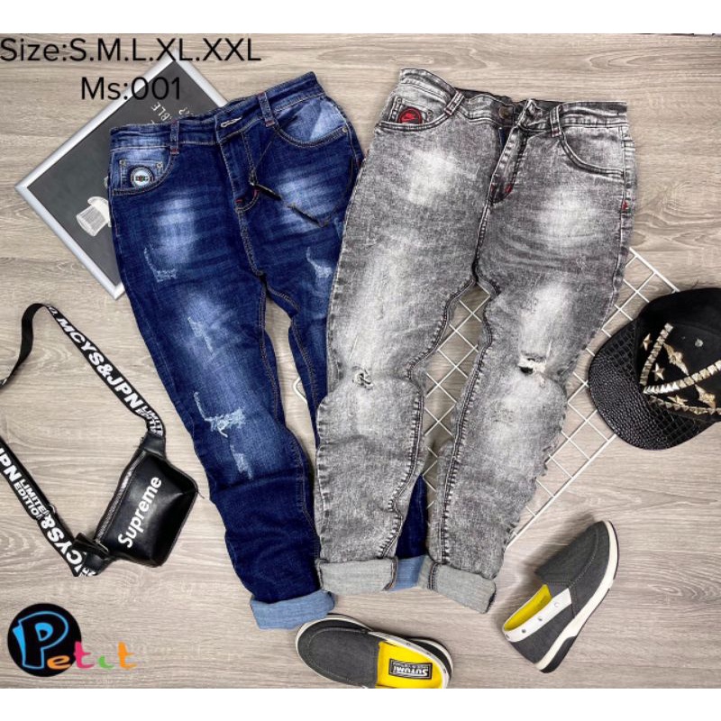 Quần jean quần bò size cồ đại cho bé trai bé gái 1NJC-176-145  _Lan Nhi
