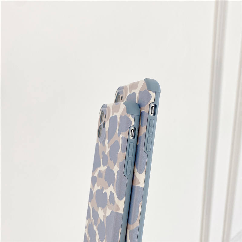 Leather Phone Case for iPhone 12 Pro Max iP11 X XR Cute Pattern Printed Mobile Phone Soft Back Case | BigBuy360 - bigbuy360.vn
