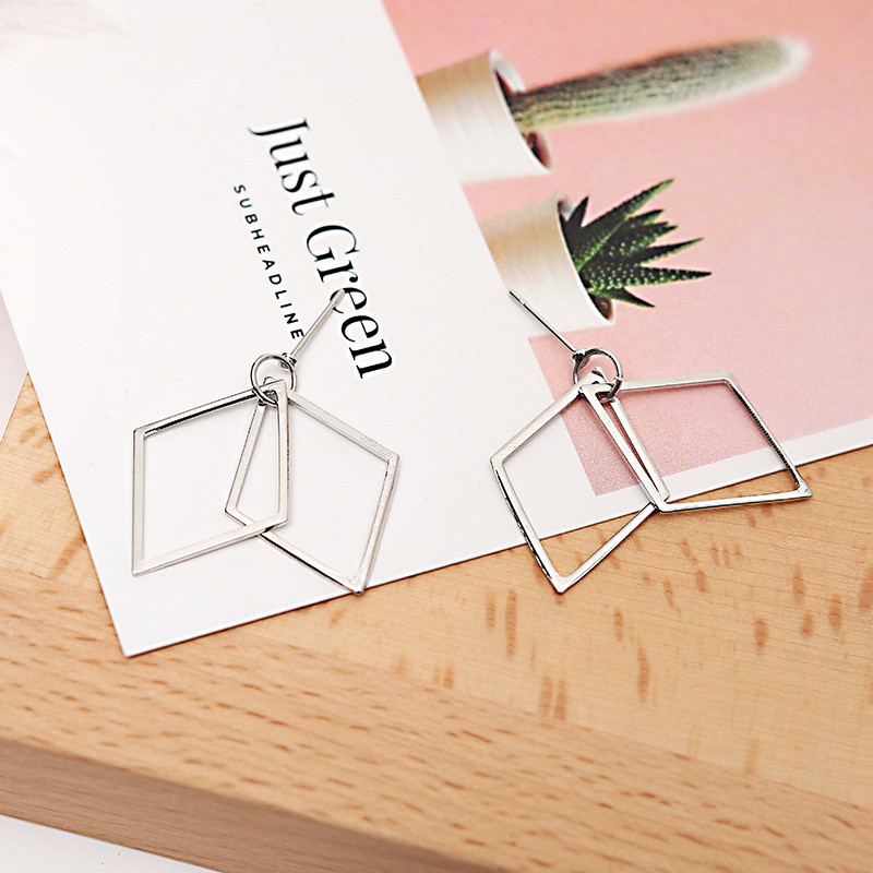 Bông Tai Hoa tai Mạ Bạc 925 Xinh Xắn Phong Cách Hàn Quốc thanh lịch