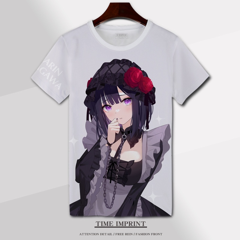 Áo Thun Nam In Hình Anime Waifu Marin Kitagawa