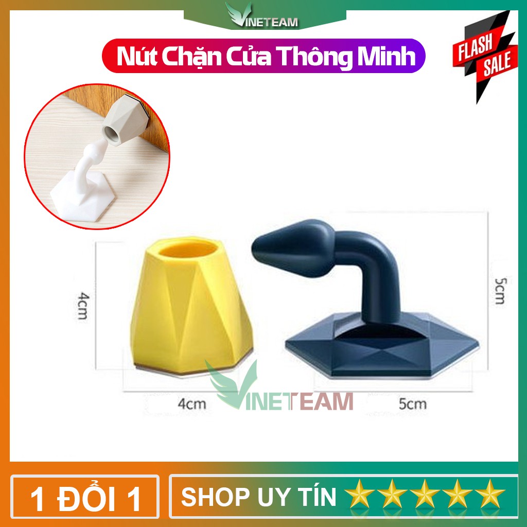 Nút Chặn Cửa, Hút Cửa Chống Sập, Kẹt Tay Giảm Va Đập Cực Tốt Mẫu mới 2021 -DC4464